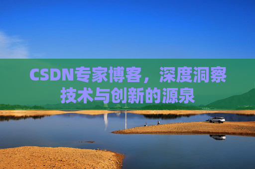 CSDN专家博客，深度洞察技术与创新的源泉